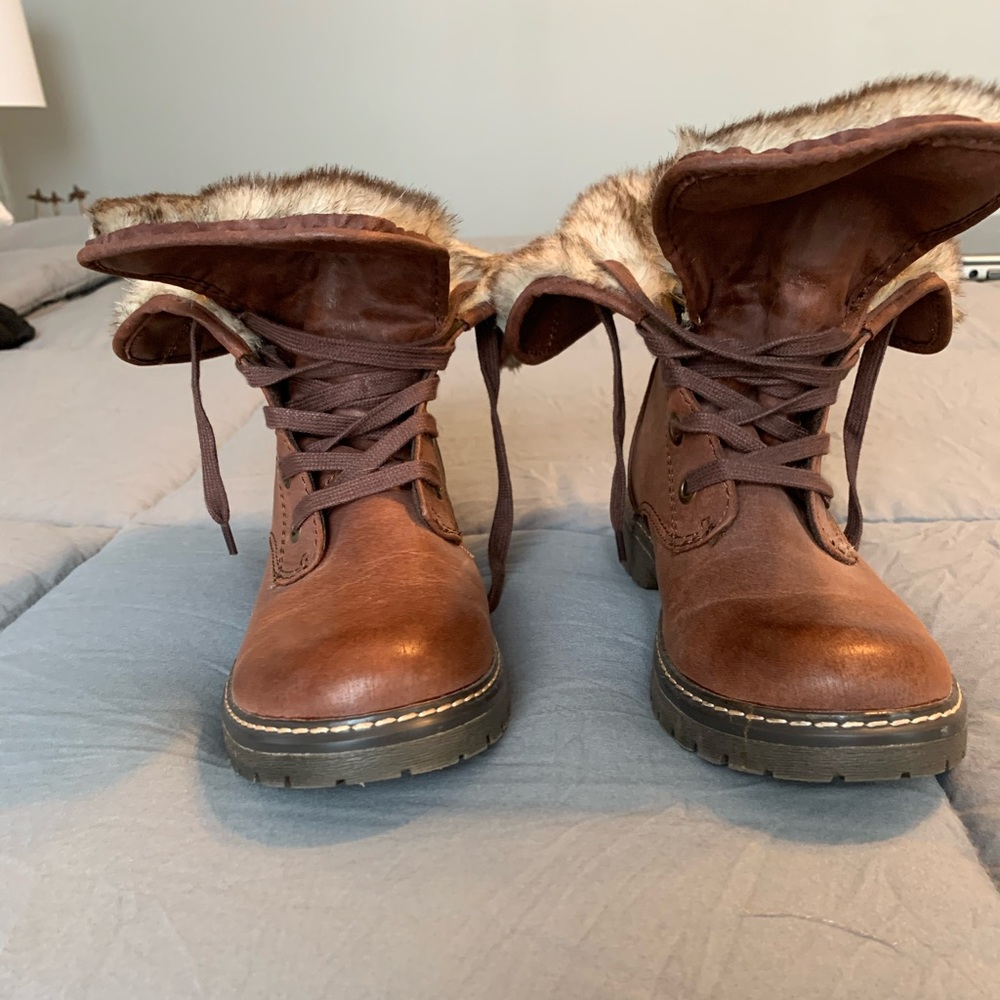 Target brown boots